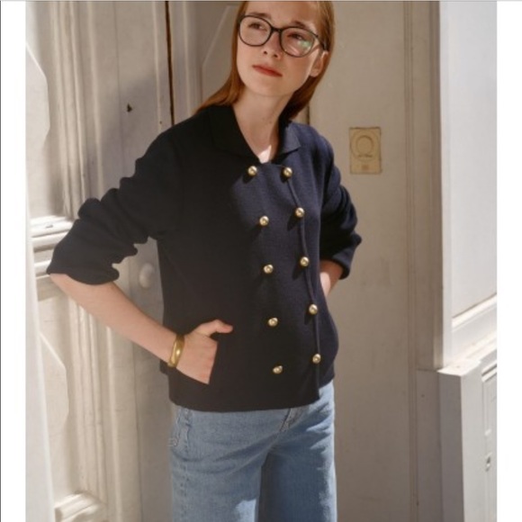 Carine Paris | Vintage Original Pull Bateau - Picture 8 of 9